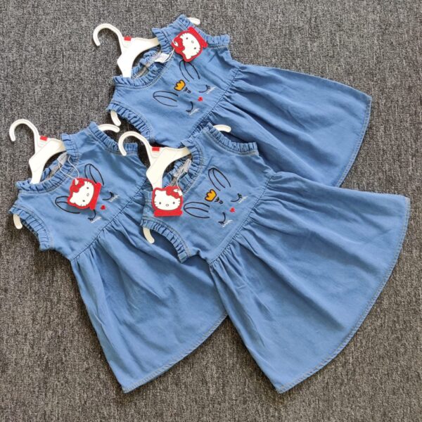 Denim Girls Tops - Image 2