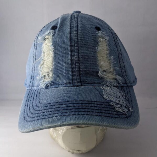 Distressed Denim Hat - Image 4