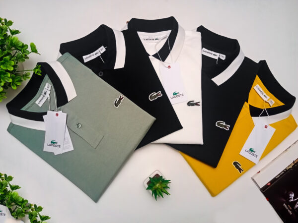 Men's lacoste Polo - Image 4