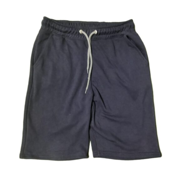 Men's Solid Terry Short Pant - MP12 - Image 5