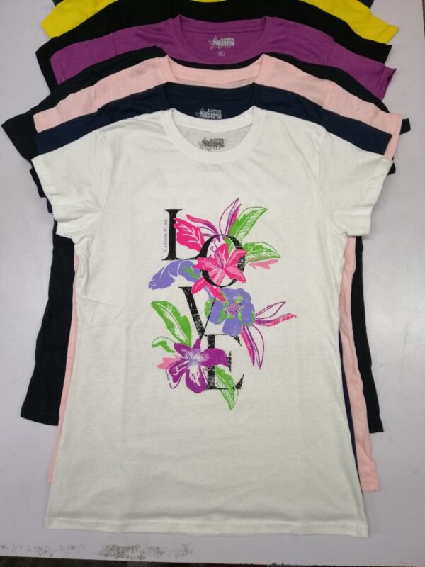 Ladies Print T-Shirt - Image 7